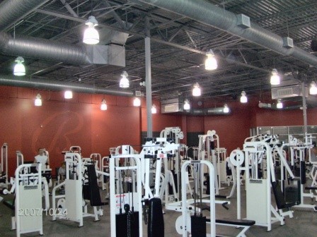 Commercial building painting project