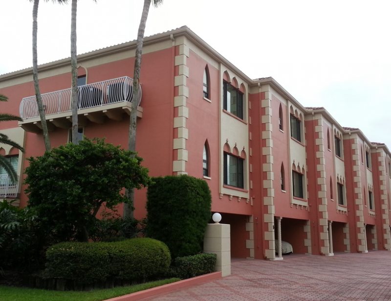 Townhome community painting completed