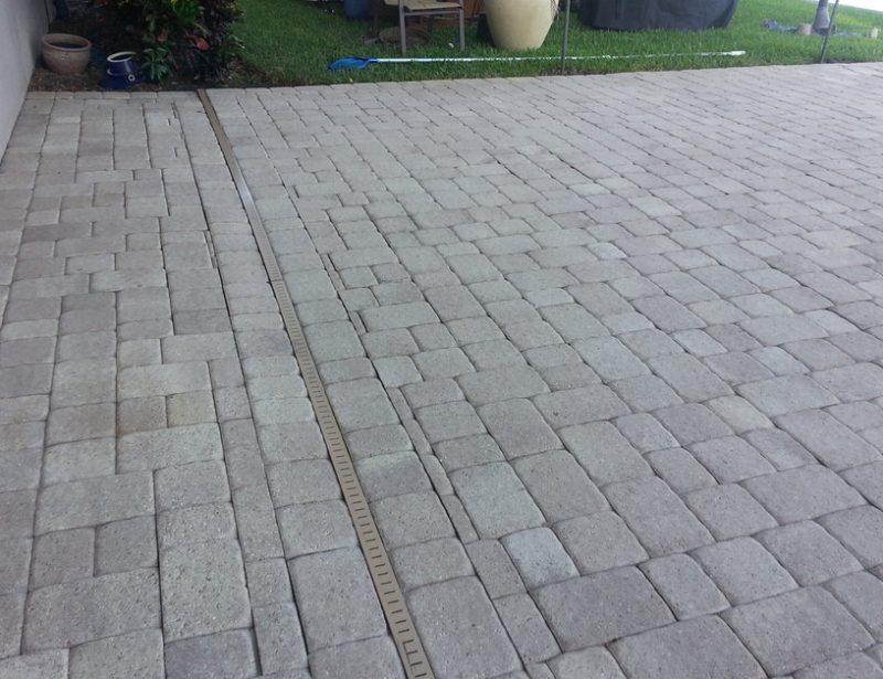 Brick paver sealing project