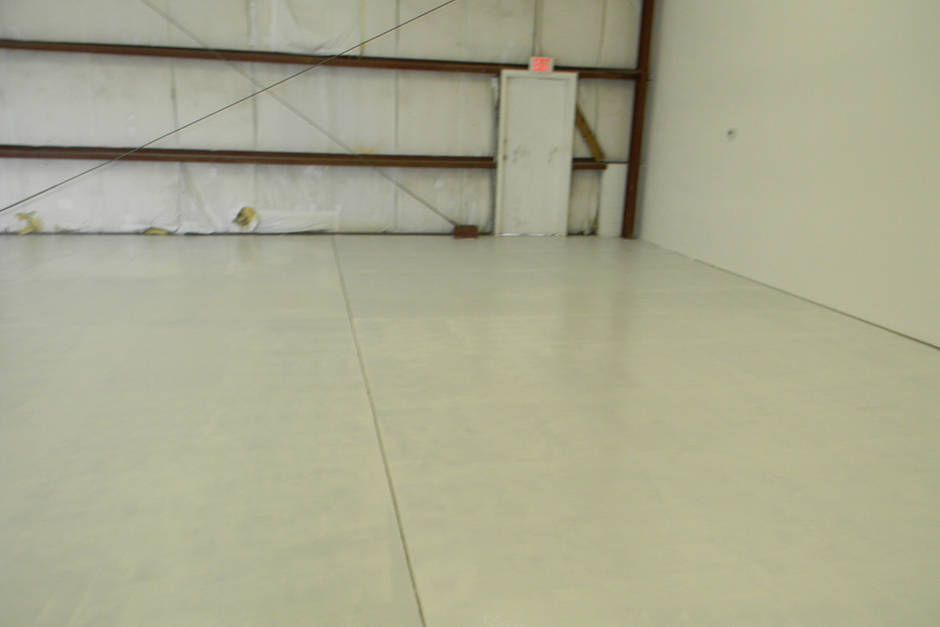 Industrial floor coating result