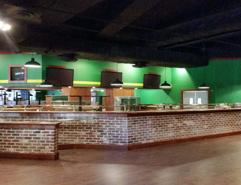 Rowdies commercial painting detail