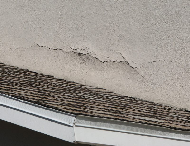 Stucco repair project