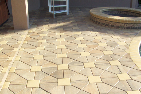 Paver sealing portfolio example