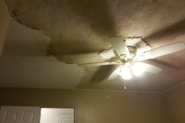 Popcorn ceiling removal project