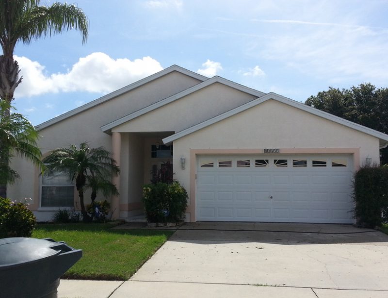 Home exterior painting project